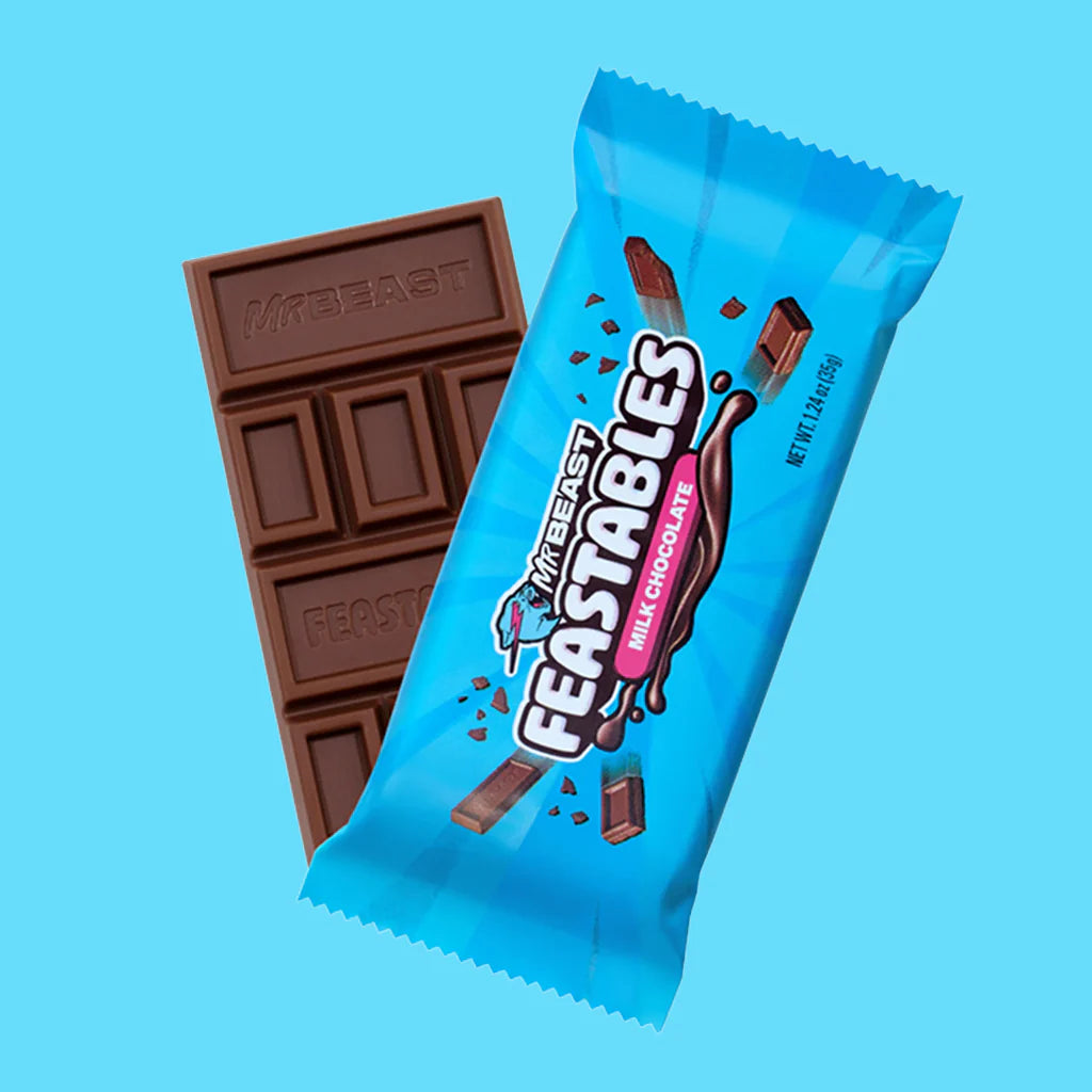 Mr Beast Feastables Milk Chocolate Bar